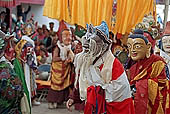 Ladakh - Cham masks dances at Tak Tok monastery